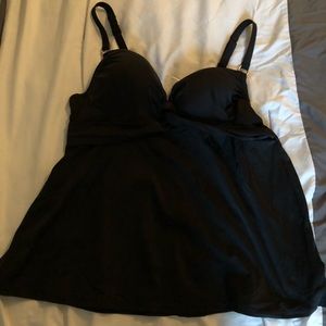 🌊Swim🍒 top 40C push-up with adjustable straps.